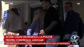 "De ce sunteţi violent cu mine?" Călin Georgescu, la poliţie pentru controlul judiciar