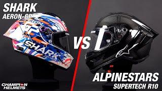 Shark Aeron-GP VS Alpinestars Supertech R10 | Which Helmet Should You Choose?