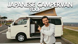 Our Japanese Camping Van Tour - Toyota Hiace with Roof Top Tent