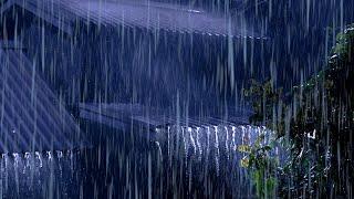 Insomnia Relief in 3 Minutes, Sleep fast with Torrential Rain on Tin Roof & Intense Thunder Sounds