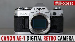 Unglaublich Canon AE-1 Digital mit 24MP im EOS-R System? Wird das die beste Retro-Kamera  des Jahres