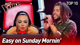 Relaxing Blind Auditions on The Voice | Top 10