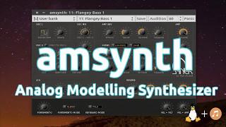 amsynth - Analog Modelling Synthesizer | Synthesizers on Linux