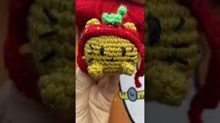 Вязаный котенок в шляпке #вязание #вязаниеназаказ #аниме #handmad #toys #творчество #амигуруми