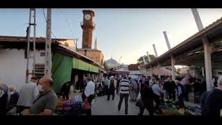 Gümüşhacıköy'de Bir Cuma Günü Yoğurt Katık Pazarında Alışveriş.