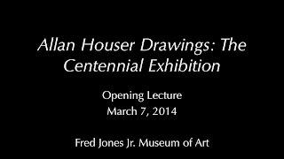 Allan Houser Drawings Opening Lecture