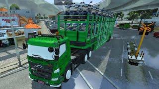 1000 Scooter transport truck game 3d | Euro truck simulator | NP games