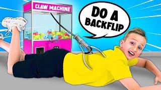 Claw Machine Controls Vlad's Life for 24 Hours!