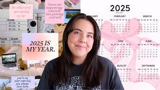 goals for 2025 *writing, reading, youtube, and travel plans*