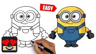 Draw Minion | How To Draw A Minion