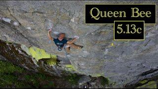 Queen Bee 5.13c - Squamish, B.C.