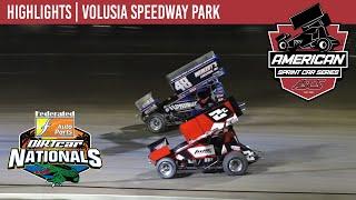 ASCS | American Sprint Car National Series | Volusia Speedway Park | January 31, 2025 | HIGHLIGHTS