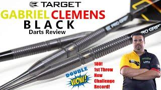 Target GABRIEL CLEMENS BLACK G1 Darts Review Another 180 First Throw