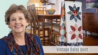 How to Make a Vintage Daisy Quilt - Free Project Tutorial