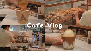 CAFE VLOG ️ Barista working at cafe in a peaceful morning, Hello Summer