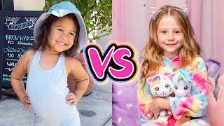 Alaia McBroom VS Like Nastya Transformation  From Baby To 2024