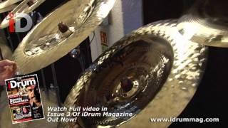 Zildjian UK Artist Session 2011 - Paul Francis - Prototype Cymbals Demos - iDrum Magazine