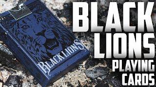 Deck Review - Black Lions David Blaine Playing Cards [HD]