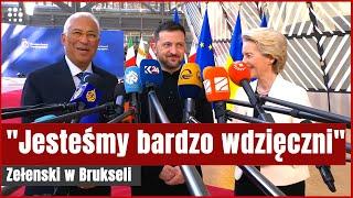 Zełenski dotarł do Brukseli. Zwrócił się do europejskich przywódców | Gazeta.pl