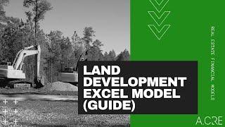 Basic Residential Land Development Excel Model