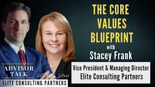 The Core Values Blueprint – with Stacey Frank, VP & Managing Director – Elite Consulting Partners