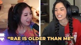 Valkyrae LOSES IT When Fuslie Brings Up Her Age