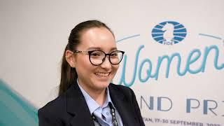 Interview with GM Zhansaya Abdumalik | Astana WGP, Round 1 |