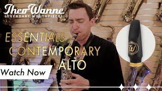 Theo Wanne™ ESSENTIALS CONTEMPORARY Alto Saxophone Mouthpiece demonstration by Thomas Harris