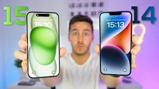 iPhone 15 vs iPhone 14, ALL the DIFFERENCES  It surprised me...