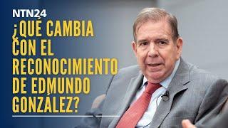 ¿Qué cambia tras el anuncio de EE.UU. de reconocer a Edmundo González?