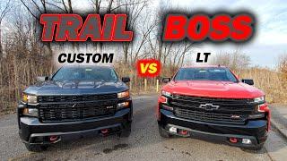 Silverado CUSTOM TRAIL BOSS vs LT TRAIL BOSS ~ What's the difference?