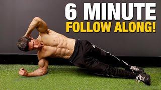 6 Pack Abs Workout | Just 6 Minutes!! (FOLLOW ALONG)