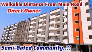 Brand New 2 & 3 Bhk Flats For Sale @Semi-Gated Community || Hyderabad