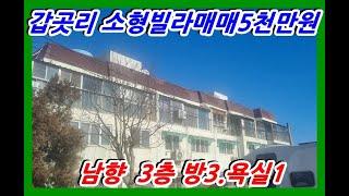 #강화부동산#강화빌라#강화전원주택 갑곳리소재 남향 소형빌라 매매 5천만원#강화부동산#강화토지#강화전원주택#강화도부동산#강화도토지#강화도전원주택