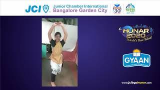 Participant No.10422  - Swetha .C | JCI BGC HUNAR 2020 - World's Best Talent