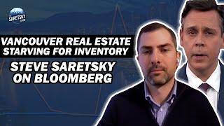 Vancouver Real Estate Market is Starving for Inventory - Steve Saretsky on Bloomberg