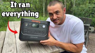 The NEW Jackery 1000 v2, this thing is IMPRESSIVE!! Portable Solar Generator Review