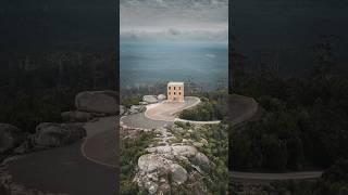 The most EPIC Airbnb . A Fortified Mountaintop LAIR in north east Tasmania #shorts #tassie #airbnb