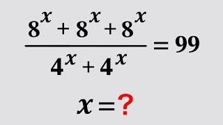 Math Olympiad l A Wonderful Exponential Equation l VIJAY Maths