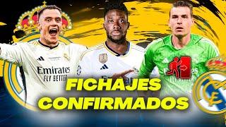 RUMORES Y FICHAJES YA CONFIRMADOS del REAL MADRID