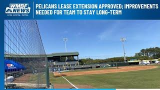 Myrtle Beach Pelicans lease extension approved