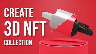 How to Create 3D NFT Collection - Blender tutorial