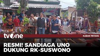 Sandiaga Uno & Anies Dampingi Kampanye Jagoannya Masing-masing | Kabar Petang tvOne