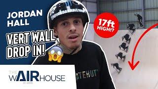 JORDAN HALL VS THE BIGGEST DROP IN ADRENALINE ALLEY WAIRHOUSE- WAIRHOUSE TOUR - SKATEHUT