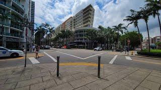 4K Shops At Midtown Miami , Summer City Walking Travel Tour , Miami FL , September 2024