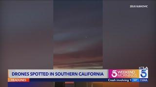 Southern California residents report seeing drones in sky amid national concern 