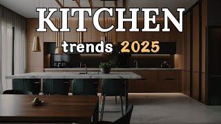 Luxurious Kitchen Trends 2025: Elegant Dark Tones with Gold Accents