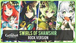 Swirls of Shamshir (Rock Cover/Remix) Sumeru Battle Theme | Genshin Impact Sumeru OST