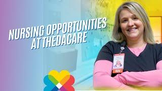 Nursing Opportunities At ThedaCare