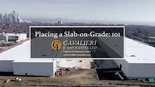 Placing a Slab-on-Grade: 101 - Cavaleiri & Associates - Drone Photography by JPG Media